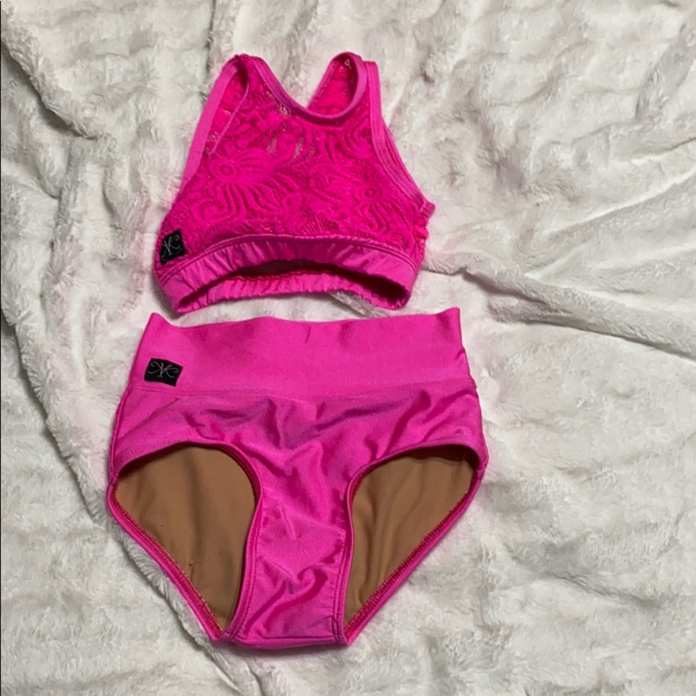 Neon Pink 2 piece